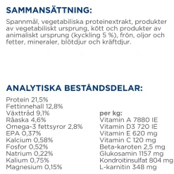 Canine j/d Joint Care Reduced Calorie Chicken 2x12 kg>Hill's Prescription Diet Clearance