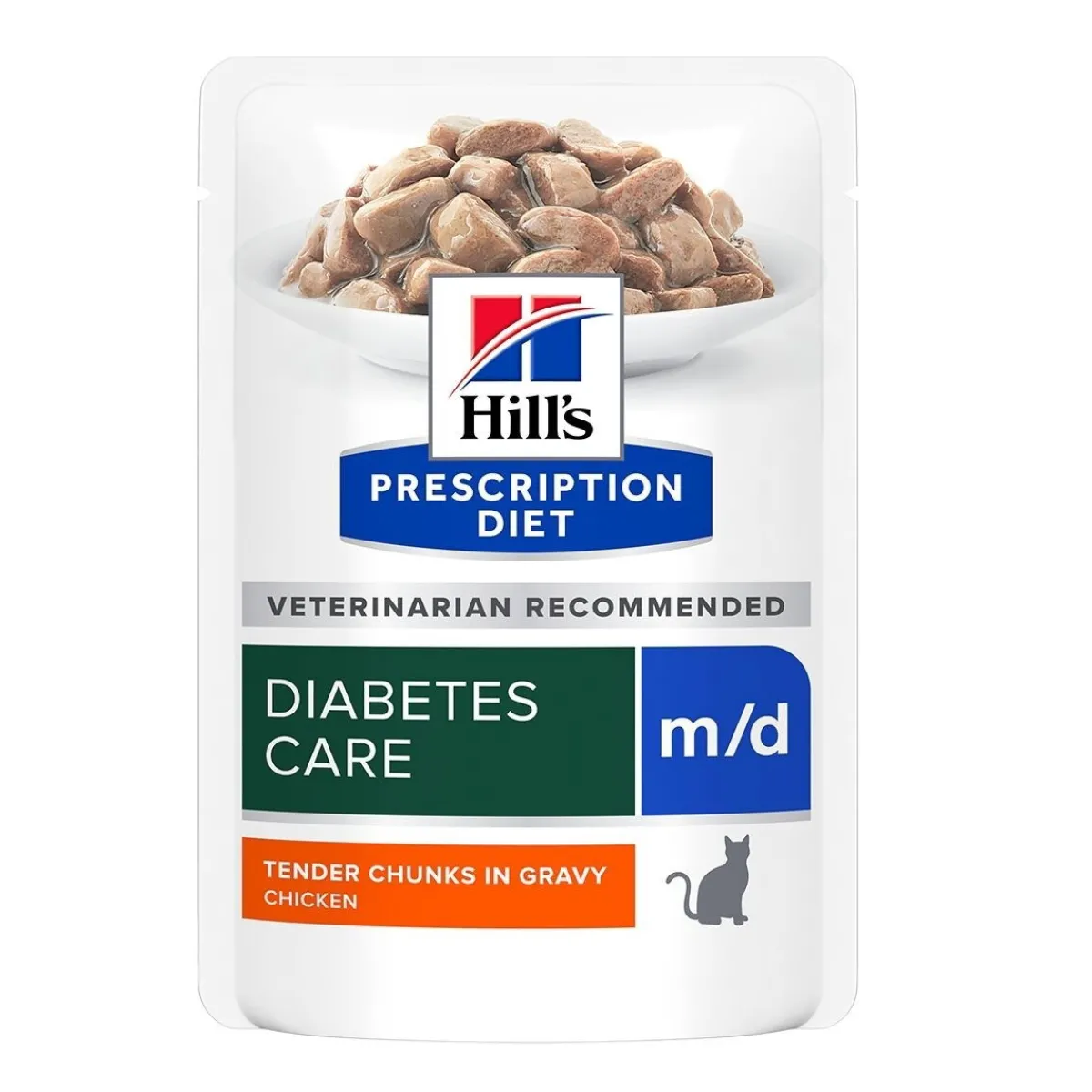 Feline m/d Diabetes Care 12x85 g>Hill's Prescription Diet Hot