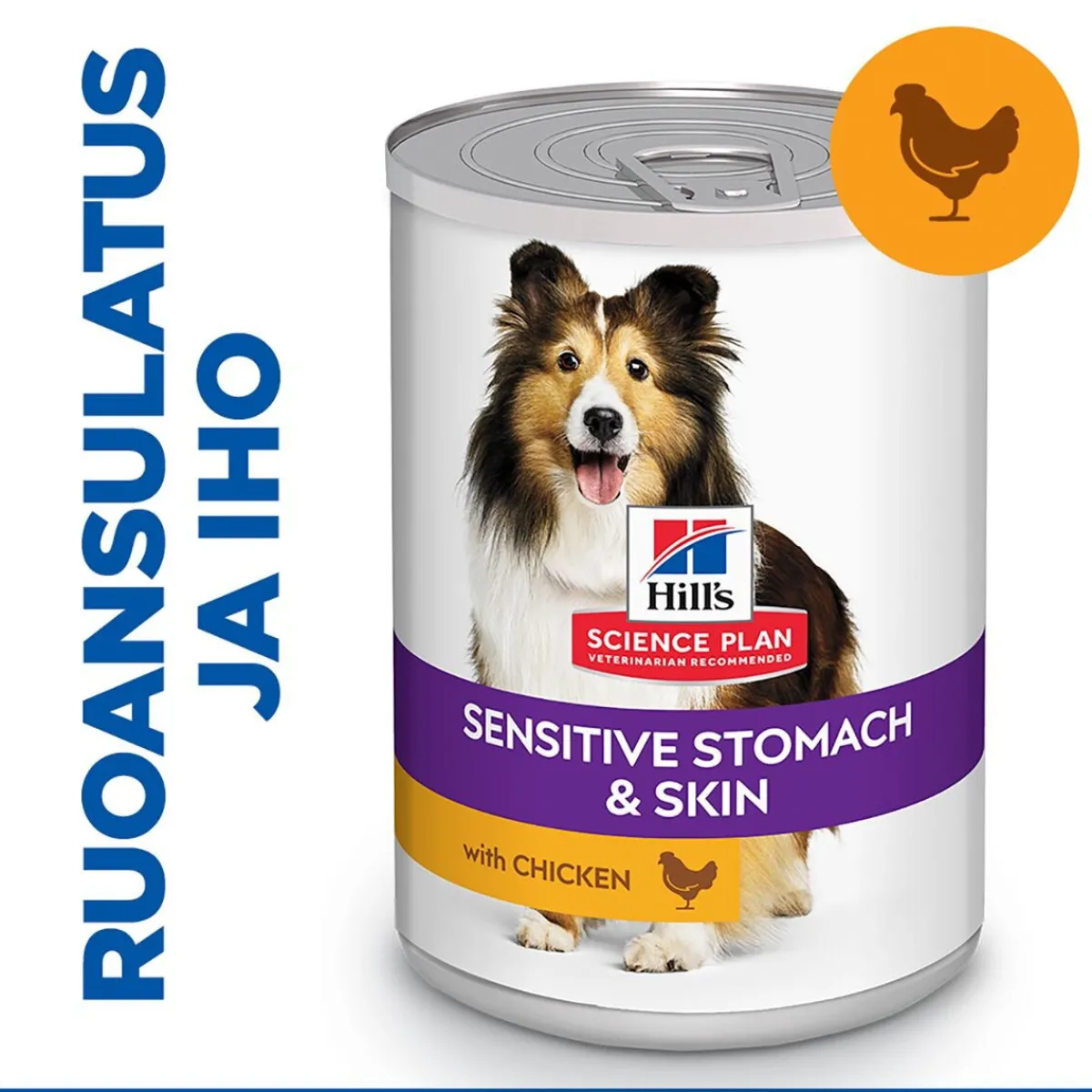 Science Plan Dog Sensitive Stomach & Skin Chicken & Vegetables 370g>Hill's Best