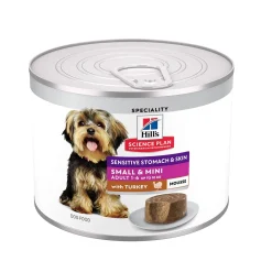 Science Plan Dog Sensitive Stomach & Skin Mousse Small & Mini Turkey 200g>Hill's Best