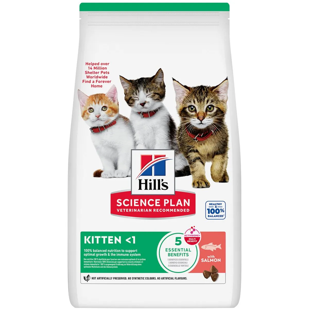Science Plan Kitten Salmon>Hill's