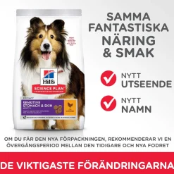  Science Plan Sensitive Stomach & Skin Medium Chicken 2 x 14kg>Hill's Discount
