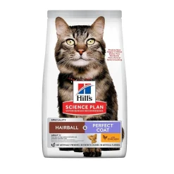 SP Feline Adult Hairball & Perfect Coat Chicken>Hill's Best