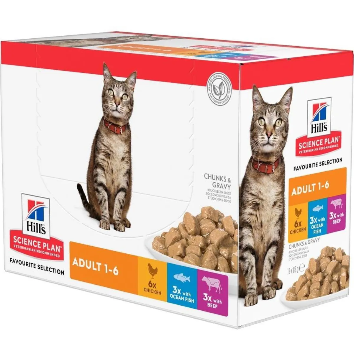 SP Feline Favourite Multipack 12 x 85 g>Hill's Best