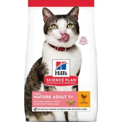 SP Feline Mature 7+ Light>Hill's New