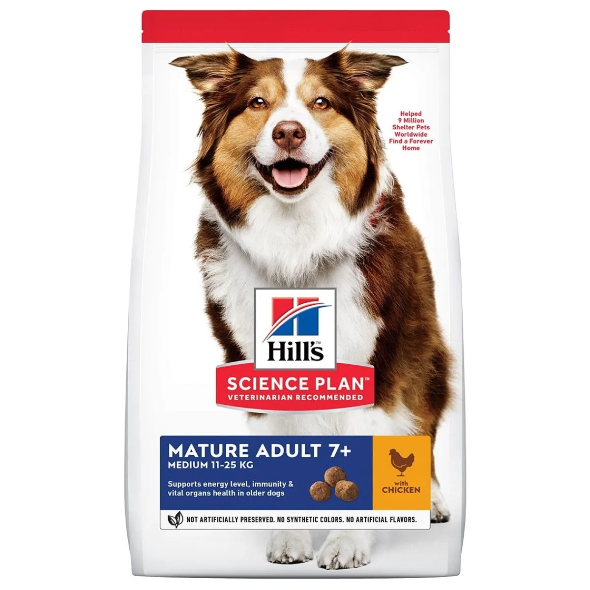 SP Mature 7+ Medium Chicken>Hill's