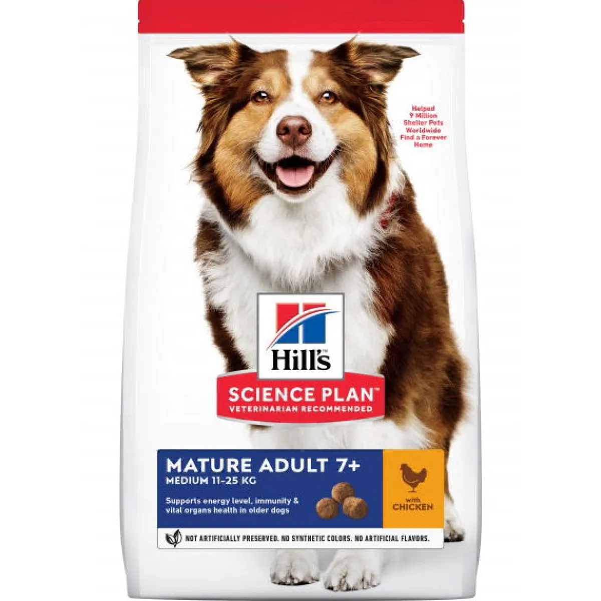 SP Mature 7+ Medium Chicken>Hill's