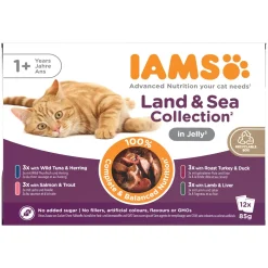 Advanced Nutrition Jelly Liha- ja kalalajitelma 12 x 85 g>Iams Best