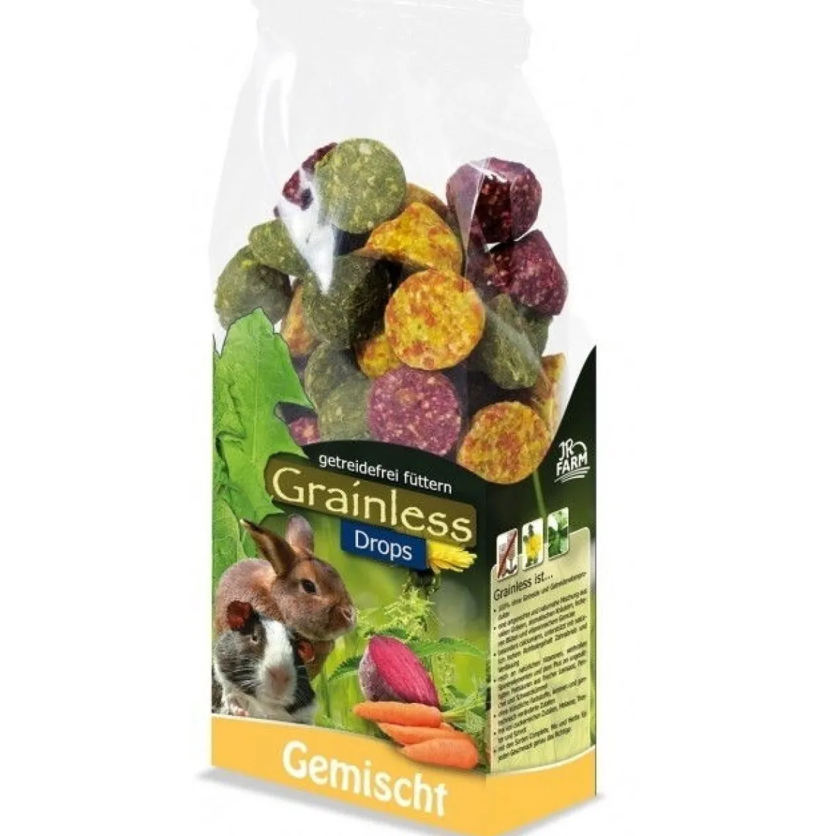 Grainless Drops Mix, 140 g>Jr Farm Clearance