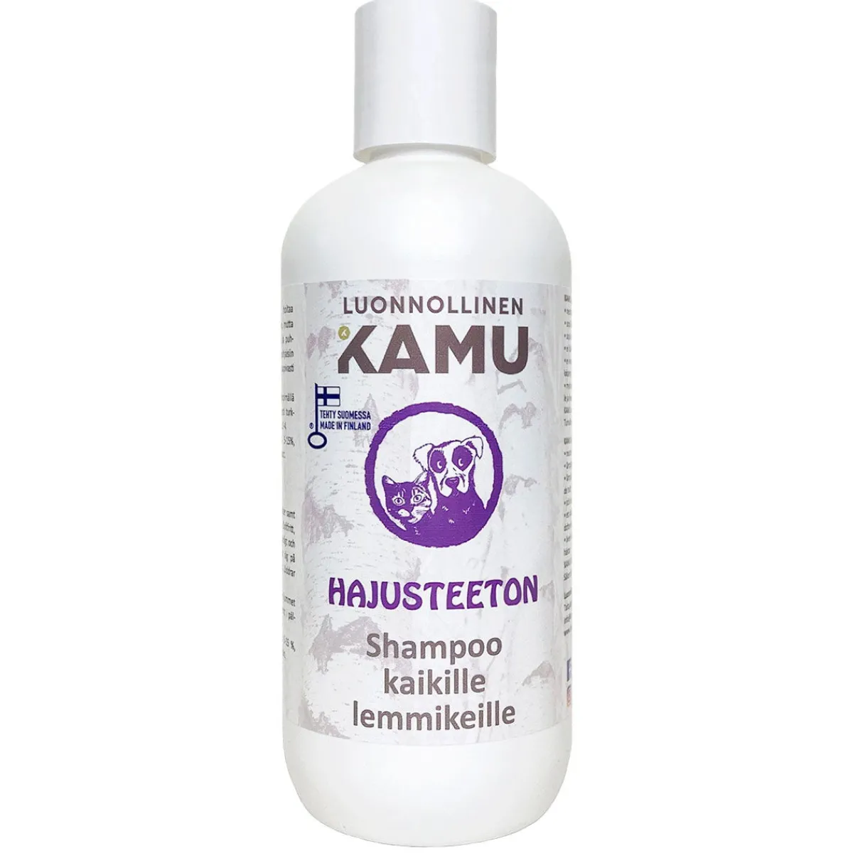 Kamu lemmikkishamppoo Hajusteeton,350ml>Luonnollinen Kamu Discount