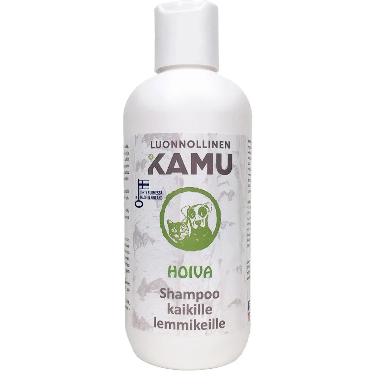 Kamu lemmikkishamppoo Hoiva, 350ml>Luonnollinen Kamu New