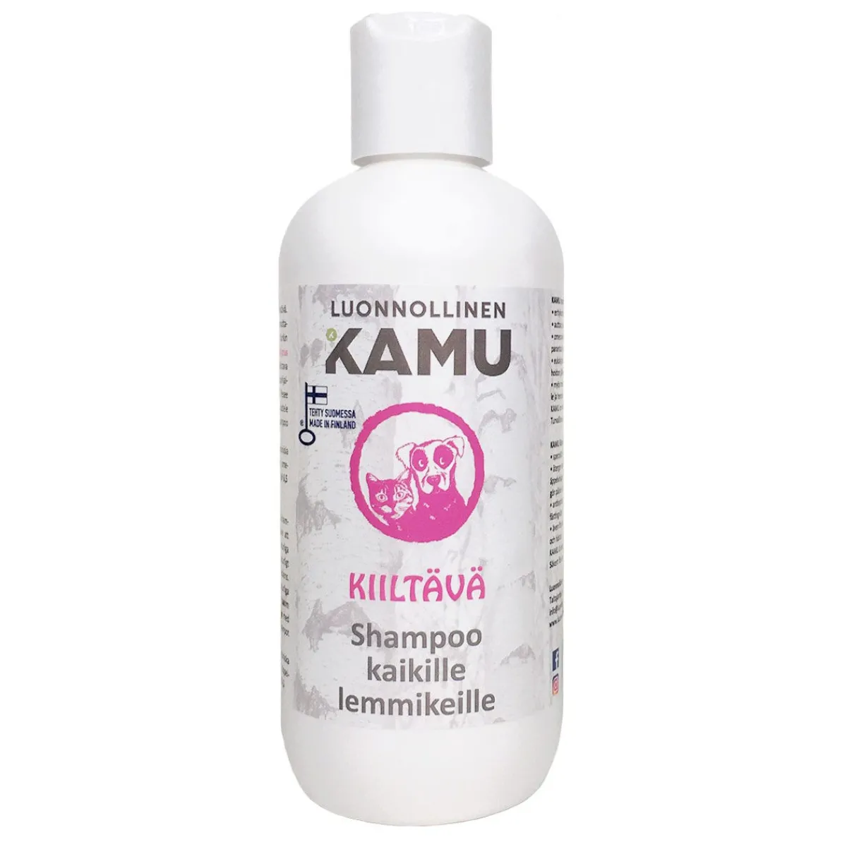 Kamu lemmikkishamppoo Kiiltävä, 350ml>Luonnollinen Kamu Online