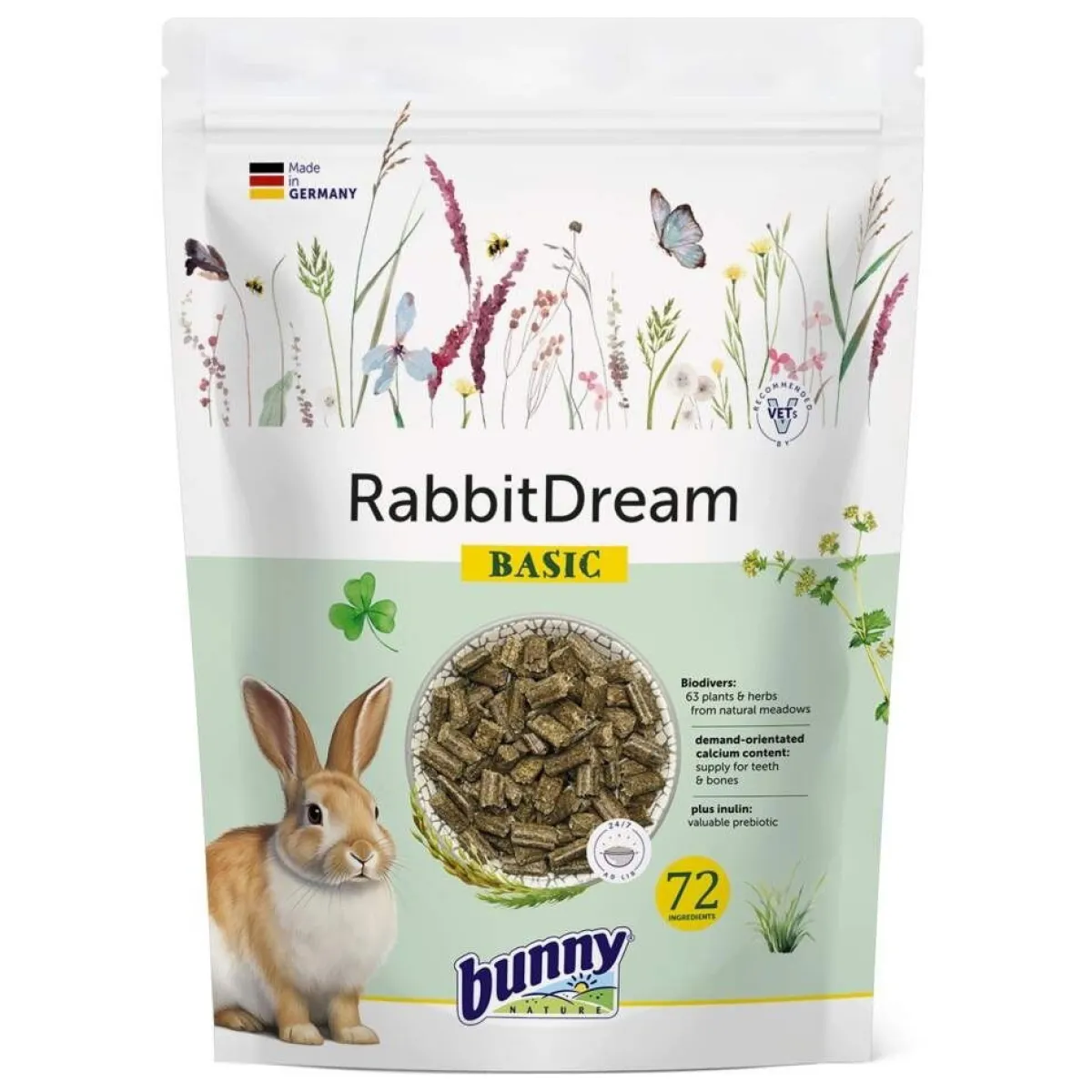 Kanin ruoka Bunny RabbitDream Basic>Bunny Nature Best