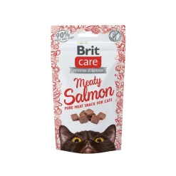Kissanherkku Meaty lohi 50 g>Brit Care Clearance