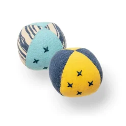 Kissanlelu OrganicCotton pallot 2-pack>Gaia Sale