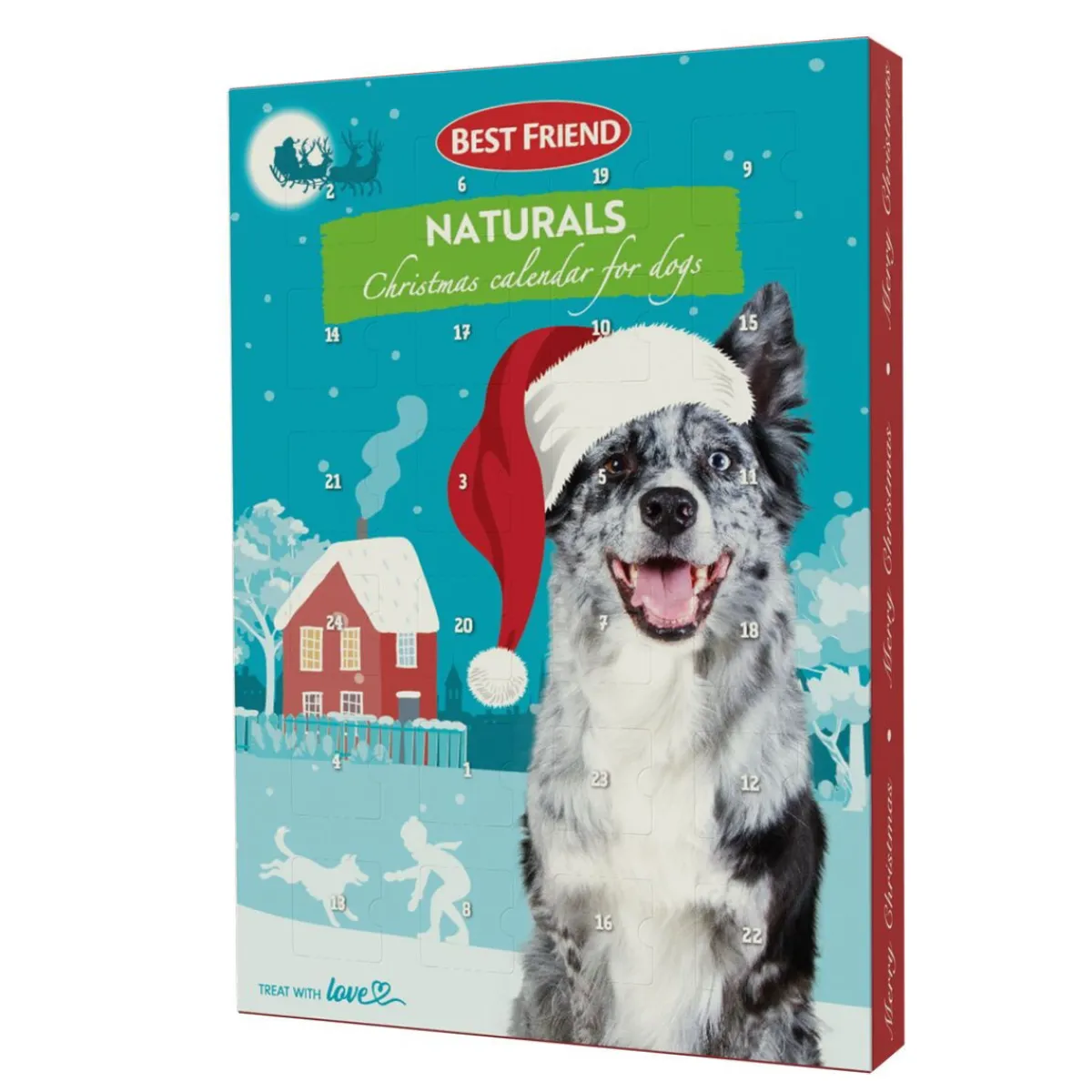 Koiran joulukalenteri Naturals 100g>Best Friend