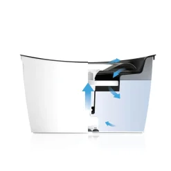 Koiran juoma-automaatti Cascade ruostumaton teräs 6 l>Zeus Outlet