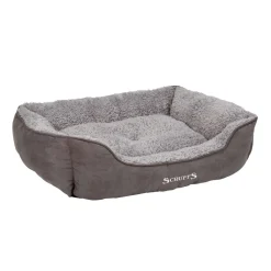Koiran reunallinen peti Cosy, harmaa>Scruffs Best