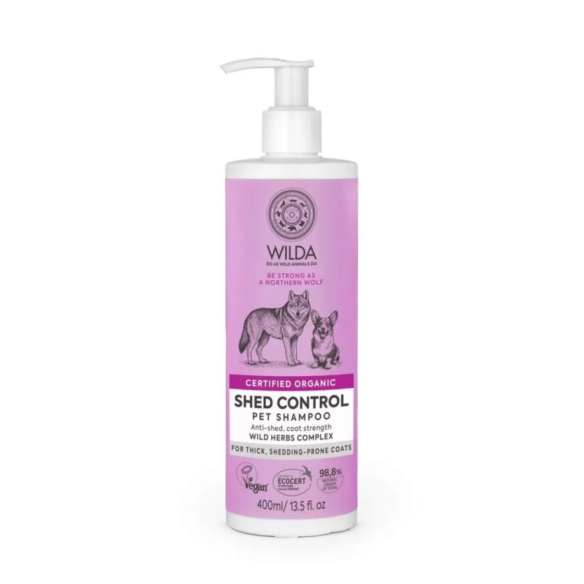Koiran shampoo Shed control shampoo 400 ml>WILDA Outlet