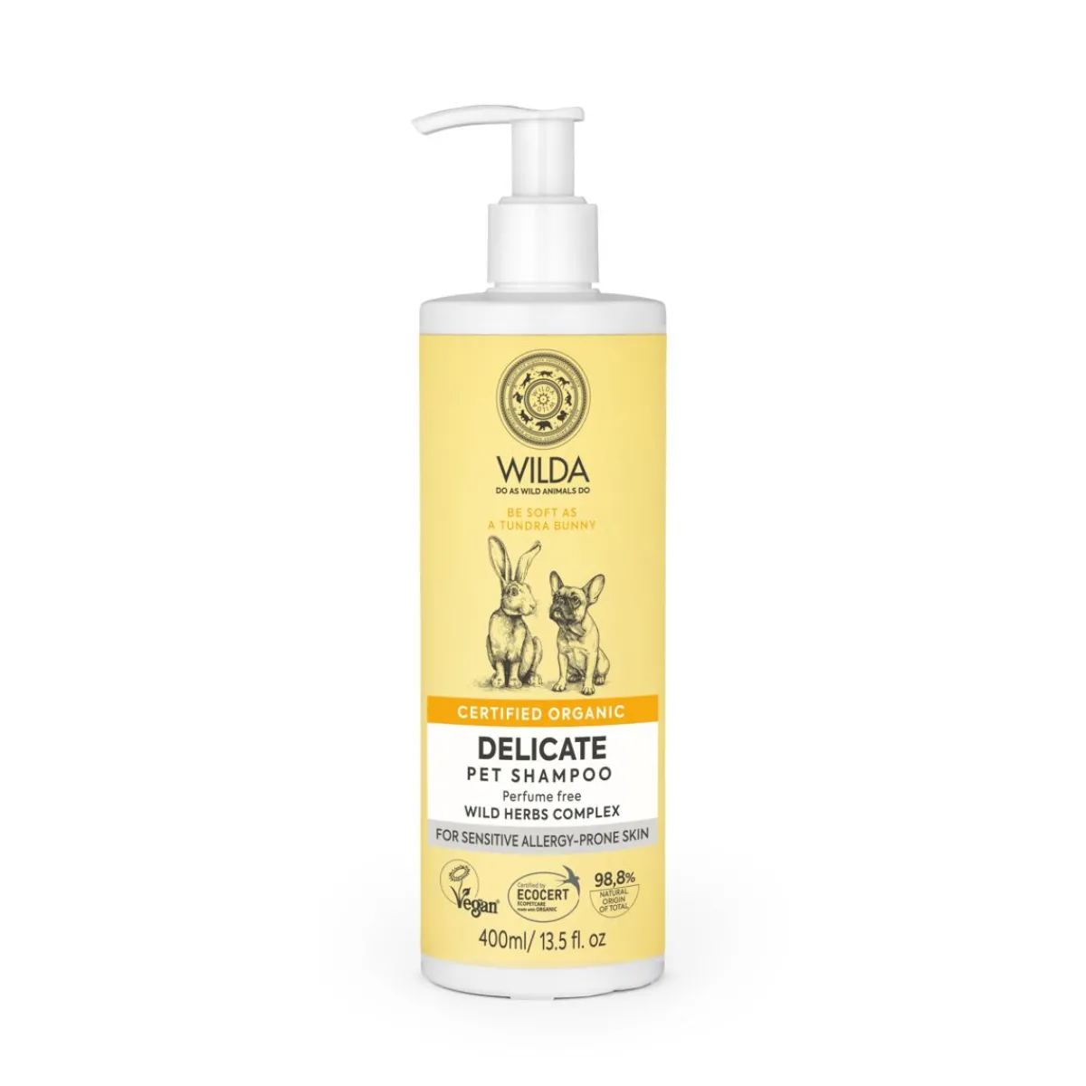 Koiranshampoo Siberica Delicate 400ml>WILDA New