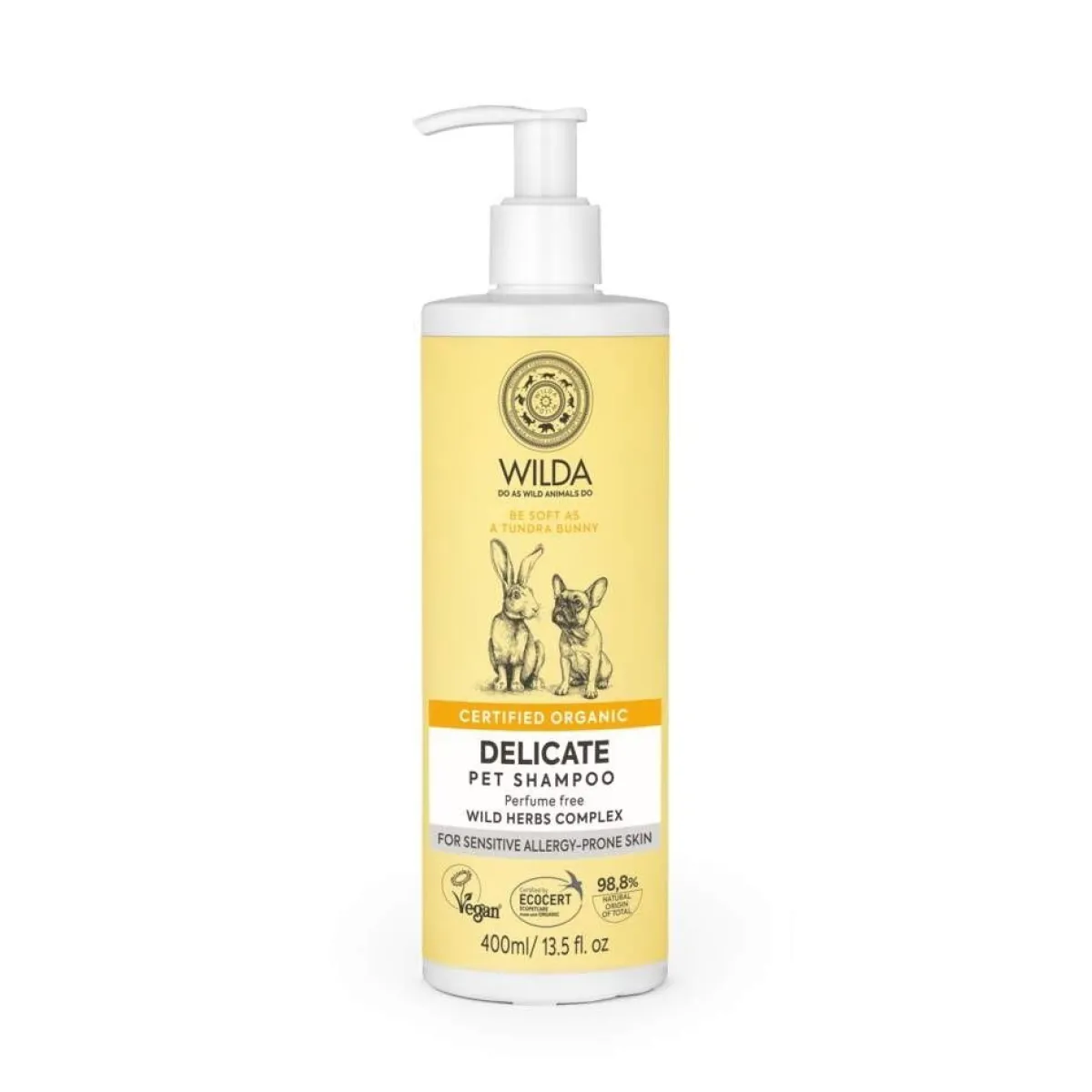 Koiranshampoo Siberica Delicate 400ml>WILDA New