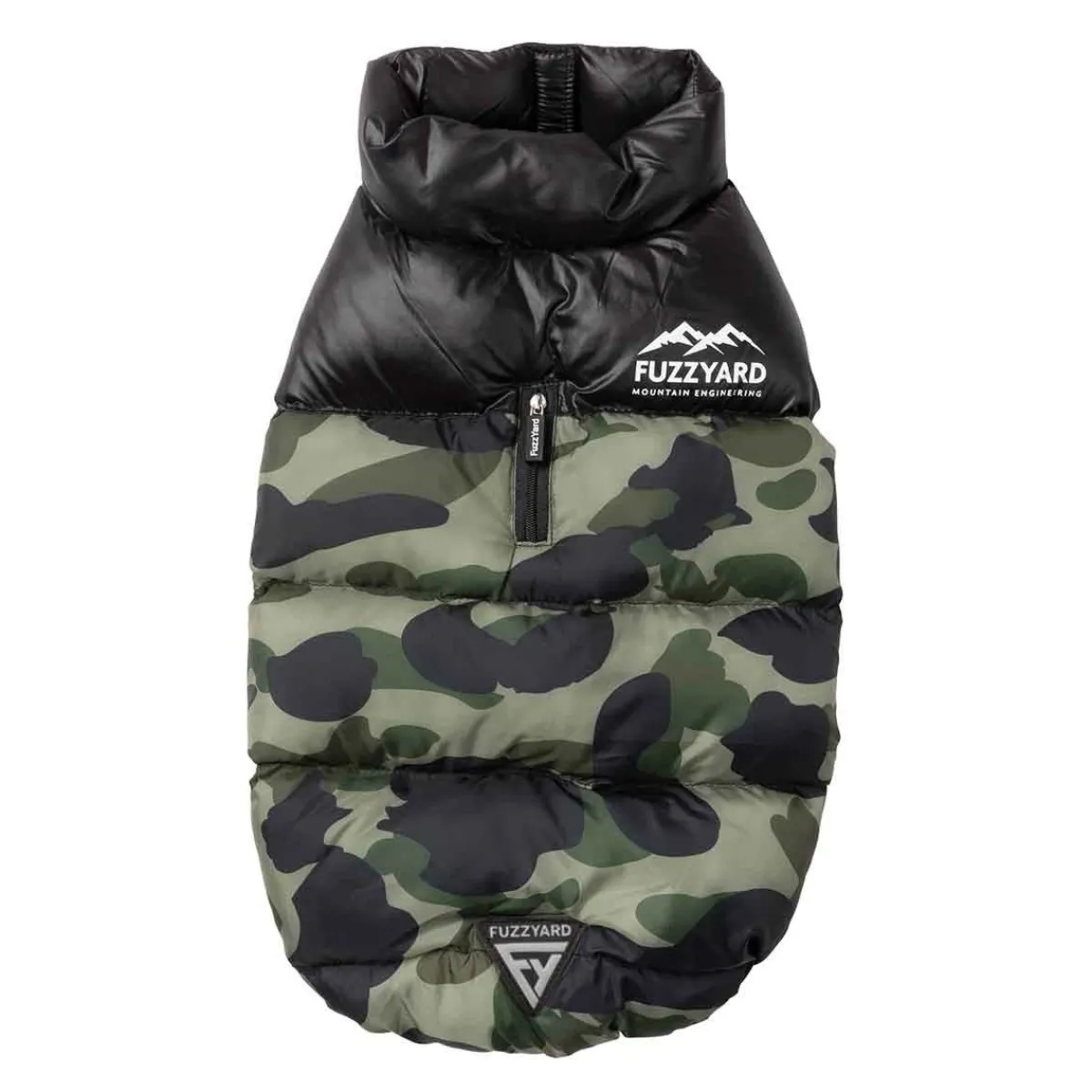 Koirantakki Harlem Puffer, camo>FuzzYard