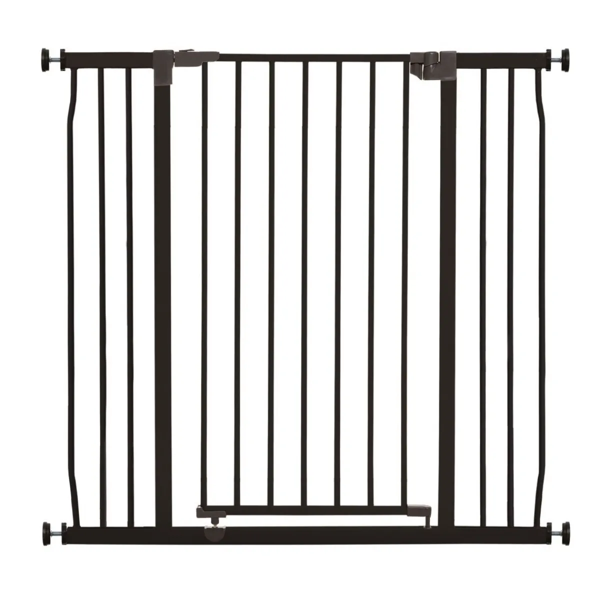 Koiraportti Sturdy säädettävä, leveä & korkea musta 93 x 99-105,5 cm>Basic Online