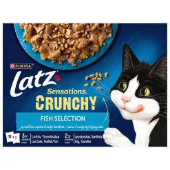 Sensations Crunchy Fish 10 x 85 g>Latz New