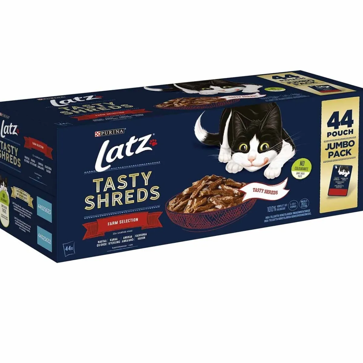 Tasty Shreds Farm Lajitelma 44x80g>Latz Best