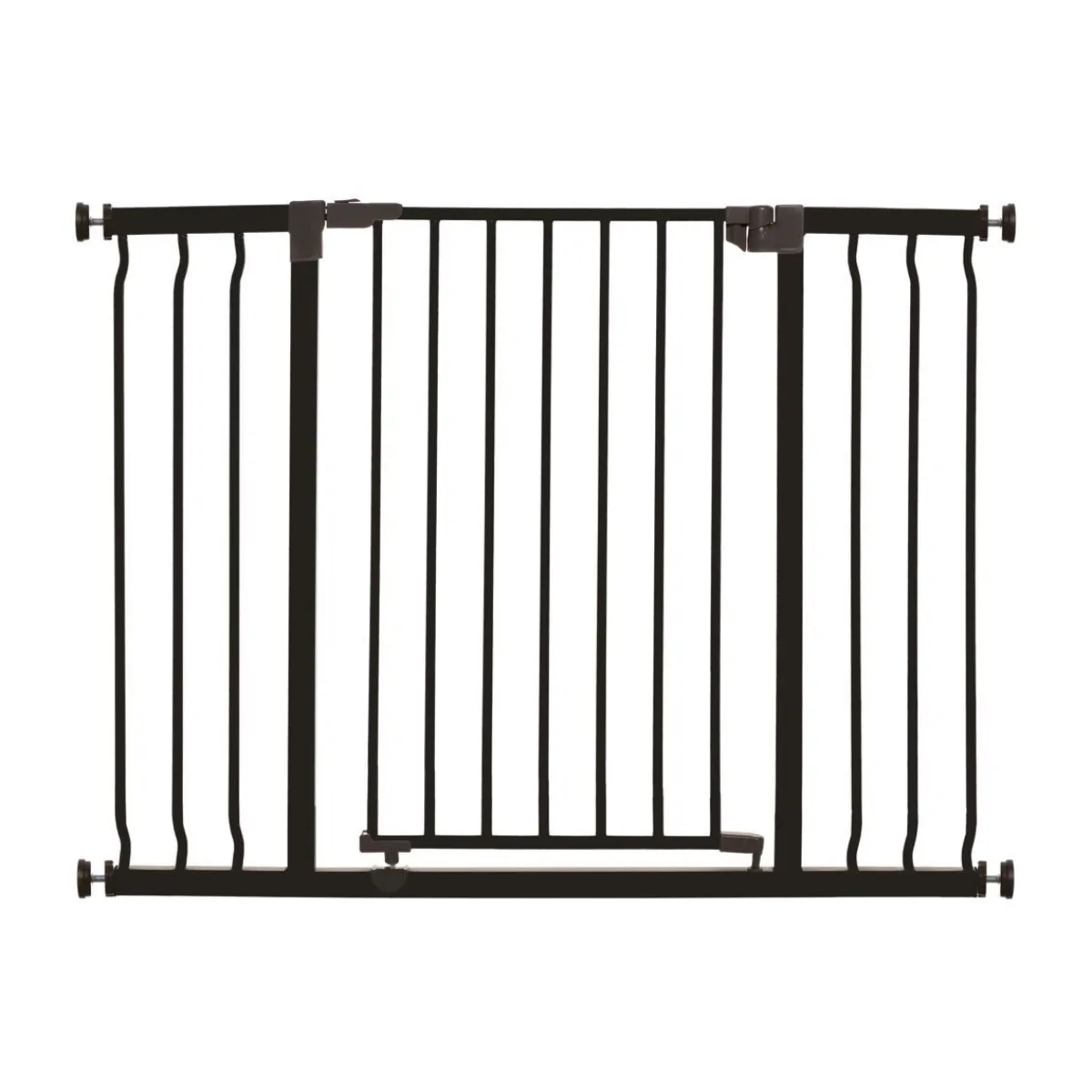 Leveä koiraportti Sturdy musta 76 x 99-105,5 cm>Basic New