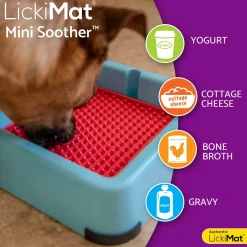 Mini Soother nuolumatto, keltainen>LickiMat New