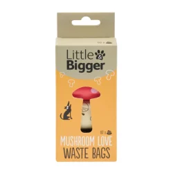 Mushroom Love -koiran kakkapussit 60 kpl>Little&Bigger Outlet