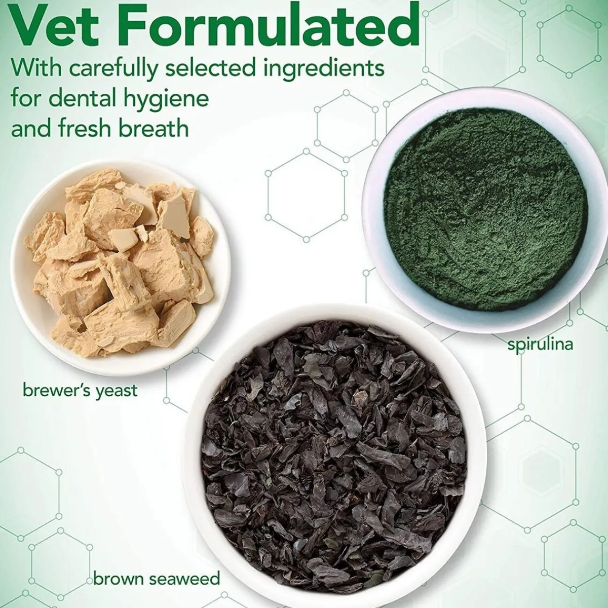 Merilevä kissalle Vet’s Best Cat Plaque & Tartar Powder 45 g>Vet's Best Online