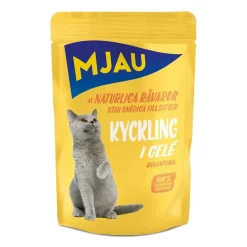 kanaa hyytelössä 85 g>Mjau Hot