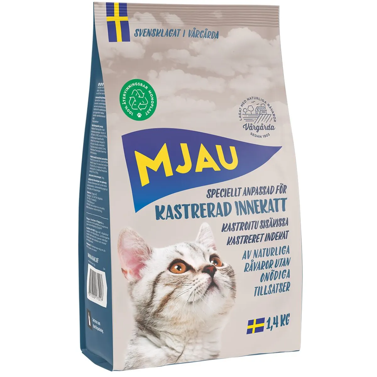 steriloitu sisäkissa 1,4 kg>Mjau Discount