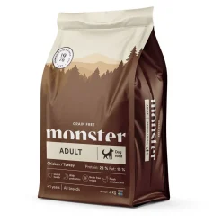 Monster Adult Grain Free Kana&Kalkkuna>Monster Pet Food Clearance