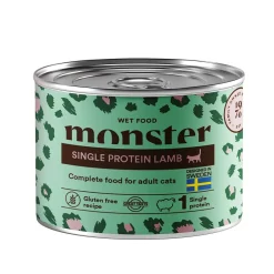 Monster Cat Adult Single Protein Lamb 200 g>Monster Pet Food Discount