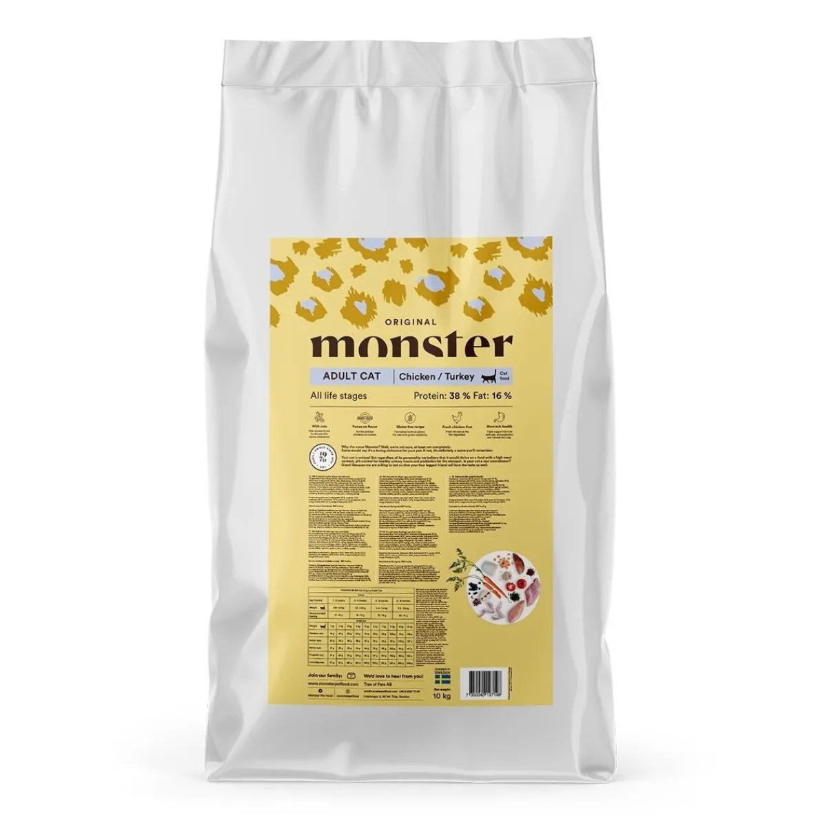 Monster Cat Kana & Kalkkuna>Monster Pet Food Online