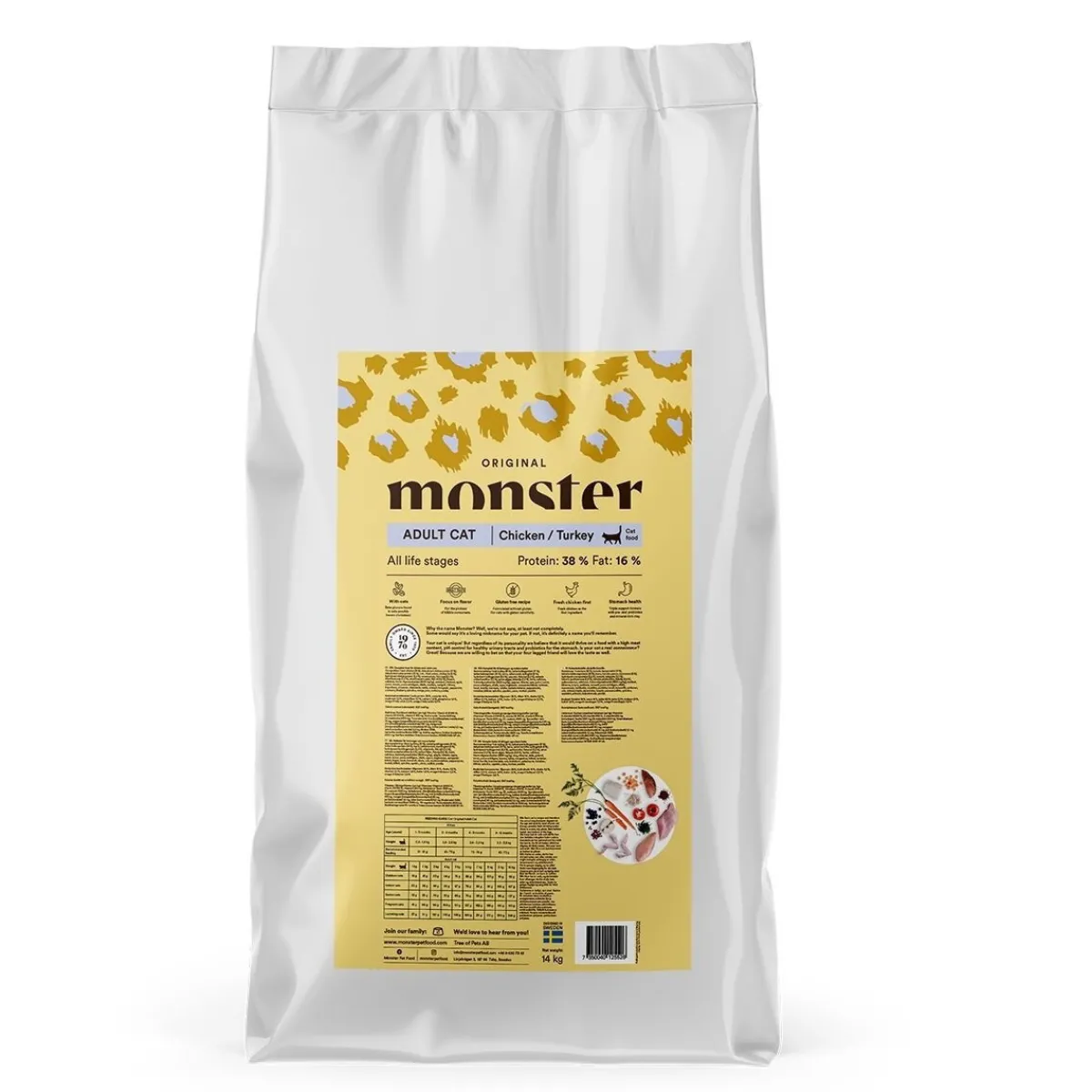 Monster Cat Kana & Kalkkuna>Monster Pet Food Online