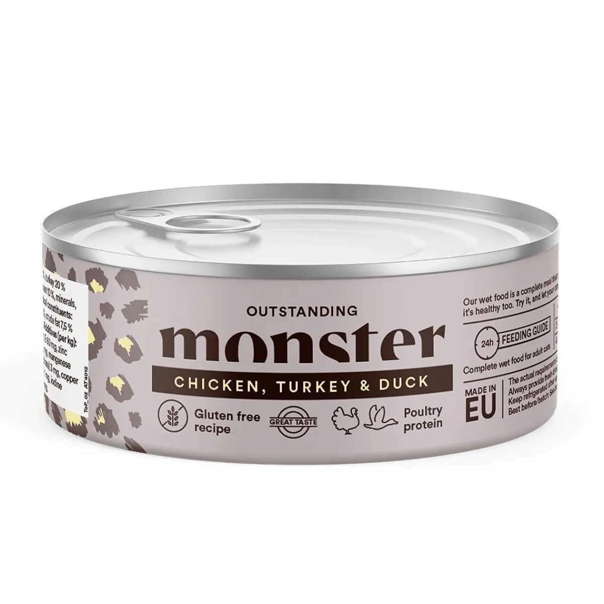 Monster Cat Kana&Kalkkuna&Ankka 100 g>Monster Pet Food Outlet