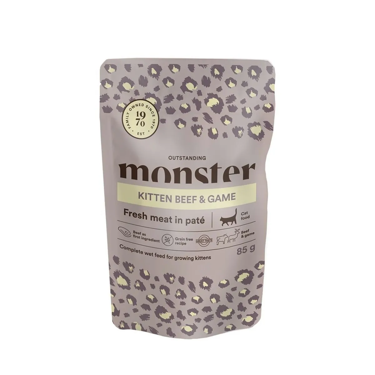 Monster Cat Kitten nauta-riista 85 g>Monster Pet Food Best