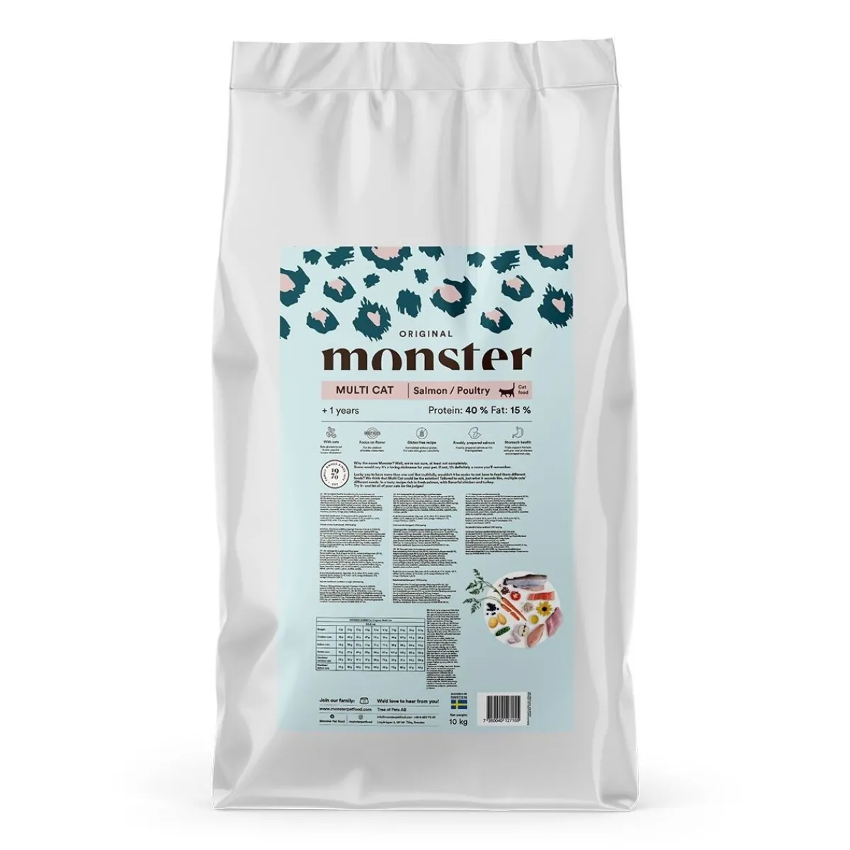 Monster Cat Multicat Lohi & Siipikarja>Monster Pet Food Clearance