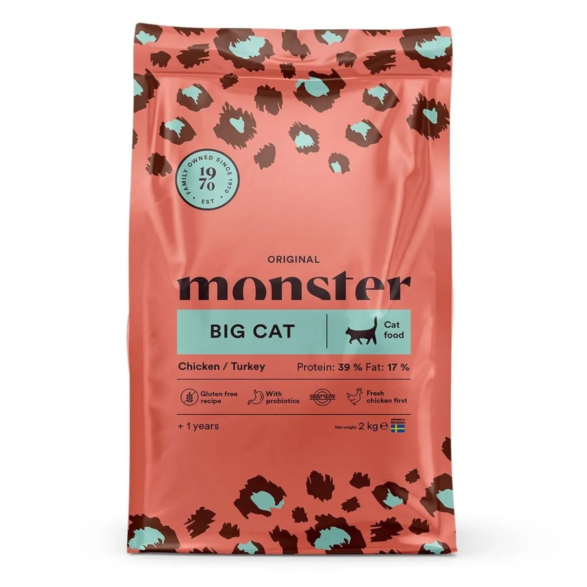 Monster Cat Original Big Cat Chicken/Turkey>Monster Pet Food Best