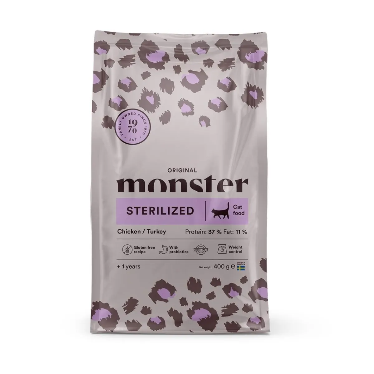 Monster Cat Sterilized Kana & Kalkkuna>Monster Pet Food Hot