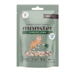 Monster Cat Treats Freeze dried, lammas>Monster Pet Food New