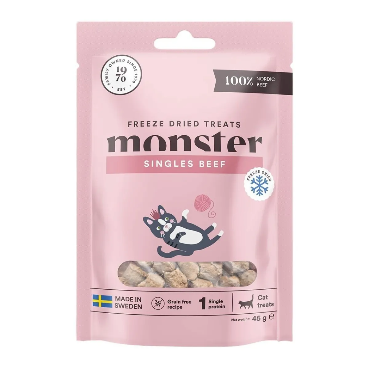 Monster Cat Treats Freeze dried, nauta>Monster Pet Food Sale