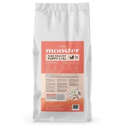 Monster Classic Dog L/XL Puppy Poultry>Monster Pet Food Hot