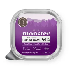Monster Dog Adult Forest Game Patee 150 g>Monster Pet Food Hot
