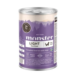 Monster Dog Adult Light & Sterilized 400g>Monster Pet Food Clearance