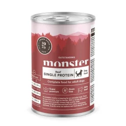 Monster Dog Adult Single Nauta 400g>Monster Pet Food Discount